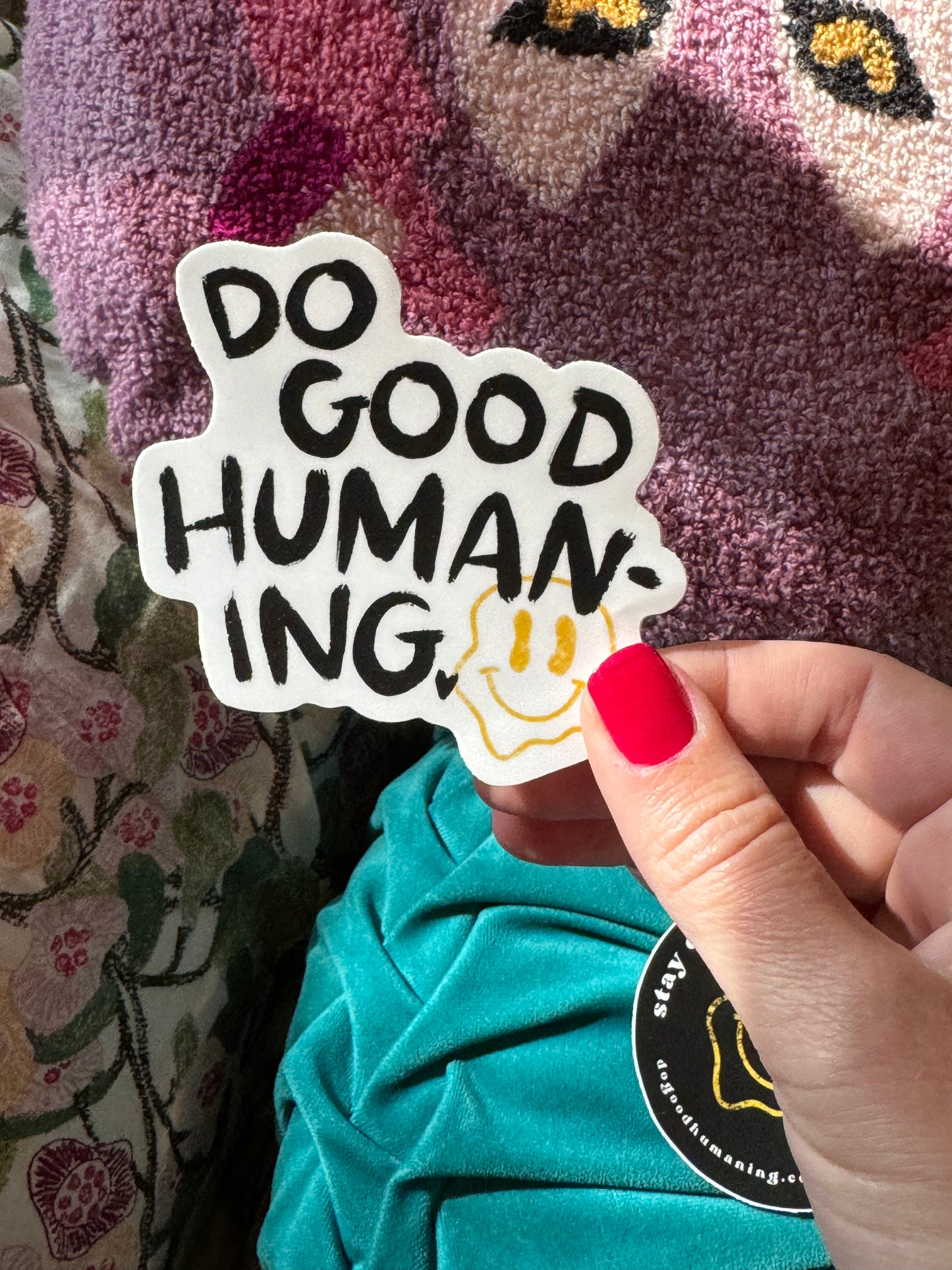 Do Good Humaning Logo Sticker